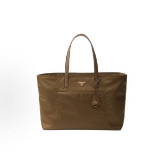 PRADA Re-Edition Open Closure Branded Tote Bag Large Women's Style