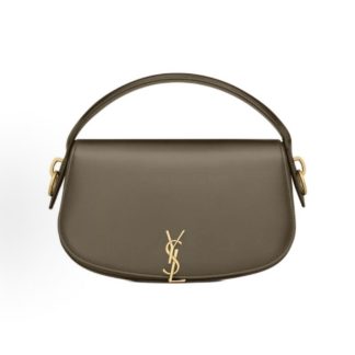 SAINT LAURENT YSL Bronzer Hardware Crossbody Shoulder Bag Regular Women's Dark Musk