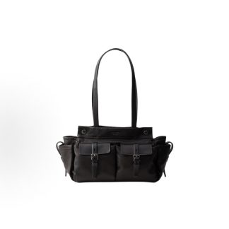 PRADA Metal Fittings Shoulder Bag Medium Women's Style