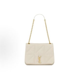 SAINT LAURENT YSL Jamie 4.3 Logo Bronze Accessories Shoulder Bag Medium Women's Vintage White