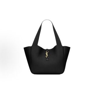 SAINT LAURENT YSL Le 5 A 7 loop closure BEA grained leather bag Tote bag Shopping bag Shoulder bag