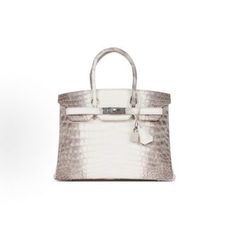 HERMES Birkin 30, silver hardware, regular style, women's, beige