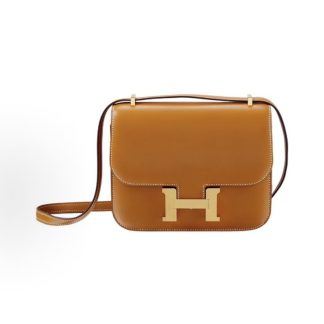 HERMES Constance 19 Gold Buckle Crossbody Shoulder Bag 19 Women's 21 Naturel-Sable Pale Tew
