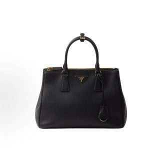 PRADA Galleria One Shoulder Crossbody Tote Large Women's Black