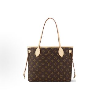LOUIS VUITTON NEVERFULL PM Mother-Daughter Bag, Size Small, Brown