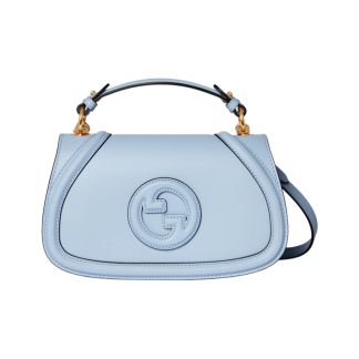 GUCCI Gucci Blondie Brand Logo Metal Accessories Tote Bag Medium Women's Light