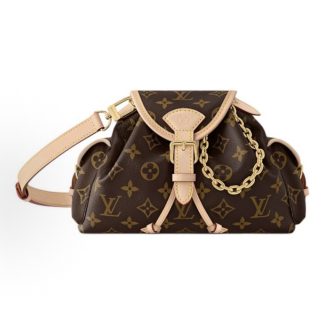 LOUIS VUITTON ODYSS?E Odyssey Classic Adjustable Detachable Shoulder Strap Coated Canvas Crossbody Bag Shoulder Bag Brown