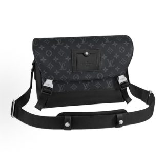 LOUIS VUITTON VOYAGER Classic Presbycer's Bag Shoulder Crossbody Bag Small Black