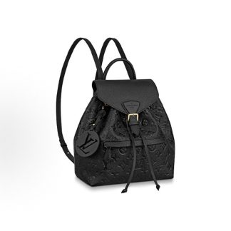 LOUIS VUITTON Montsouris School Bag Backpack Backpack Backpack Black